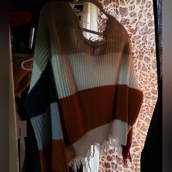 Cropped sweater shirt - Picture 5 of 7